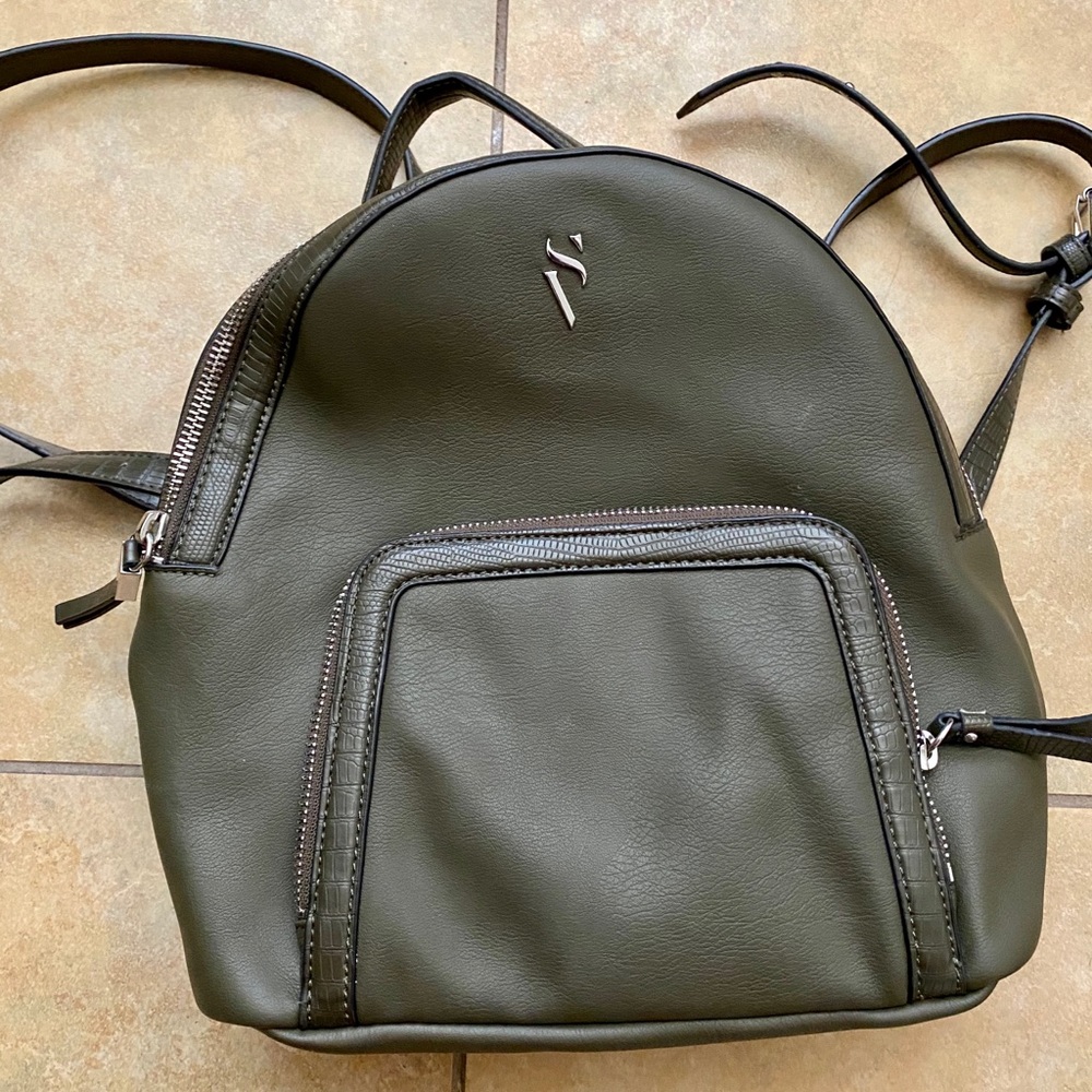 Green backpack